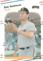 1988 Fleer Baseball Cards      095      Don Robinson